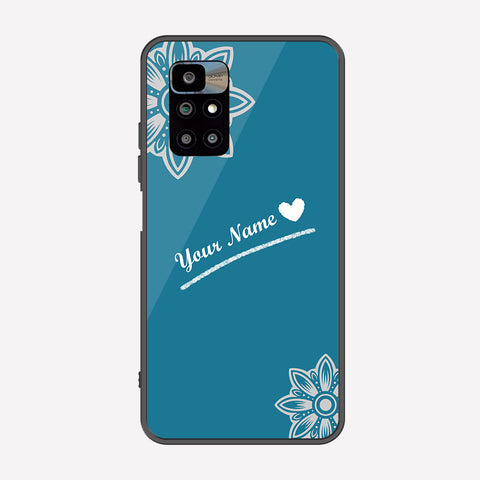 Xiaomi Redmi 10 Cover - Personalized Name Series - Premium Printed Metal soft Bumper shock Proof Case