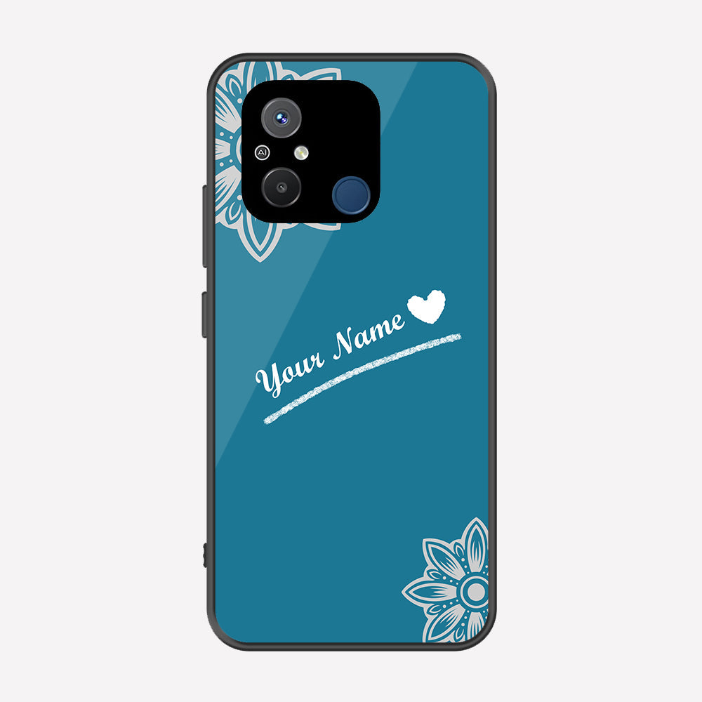 Xiaomi Poco C55 Cover - Personalized Name Series - Premium Printed Metal soft Bumper shock Proof Case