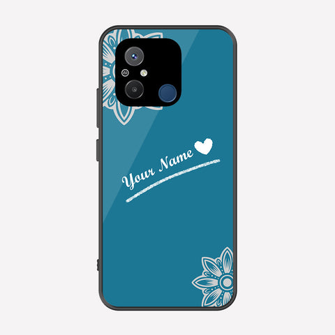 Xiaomi Poco C55 Cover - Personalized Name Series - Premium Printed Metal soft Bumper shock Proof Case