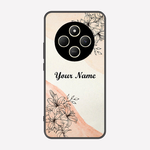 Xiaomi Redmi A4 Cover - Personalized Name Series - Premium Printed Metal soft Bumper shock Proof Case