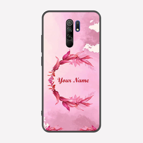 Xiaomi Redmi 9 Cover - Personalized Name Series - Premium Printed Metal soft Bumper shock Proof Case
