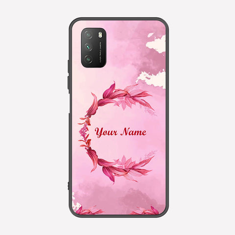 Xiaomi Redmi 9T Cover - Personalized Name Series - Premium Printed Metal soft Bumper shock Proof Case