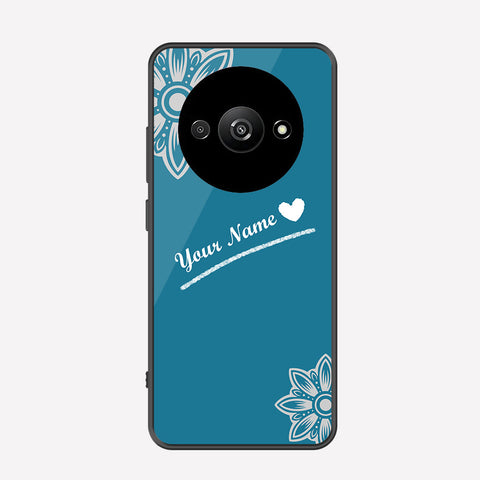 Xiaomi Redmi A3 Cover - Personalized Name Series - Premium Printed Metal soft Bumper shock Proof Case
