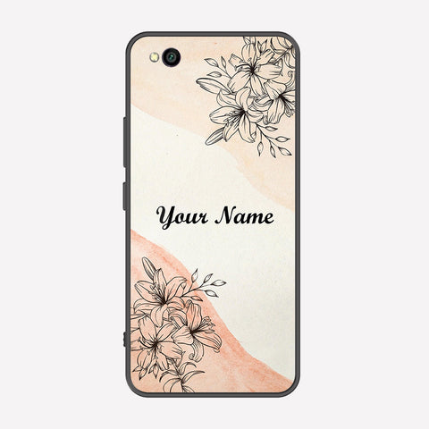 Xiaomi Redmi Go Cover - Personalized Name Series - Premium Printed Metal soft Bumper shock Proof Case