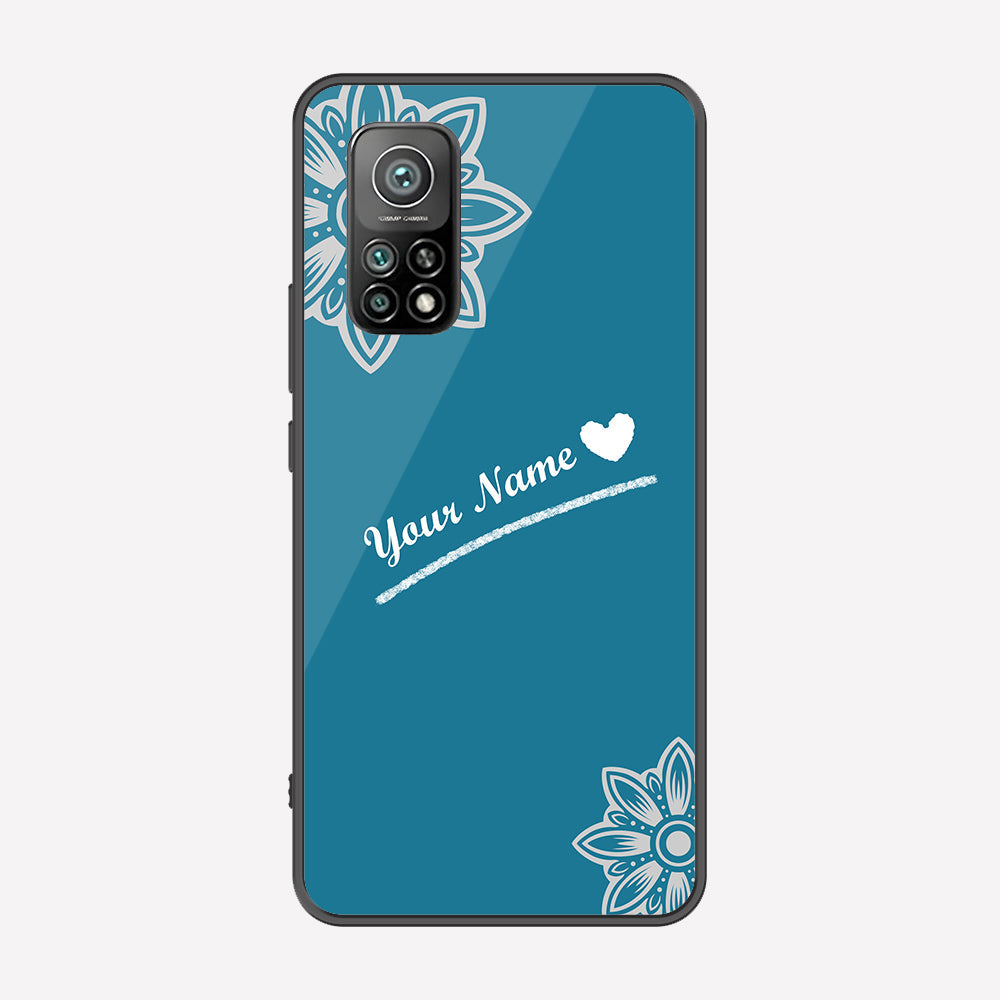 Xiaomi Redmi K30S Cover - Personalized Name Series - Premium Printed Metal soft Bumper shock Proof Case
