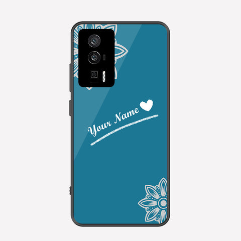 Xiaomi Poco F5 Pro Cover - Personalized Name Series - Premium Printed Metal soft Bumper shock Proof Case