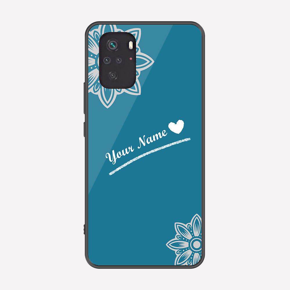 Xiaomi Redmi Note 10S Cover - Personalized Name Series - Premium Printed Metal soft Bumper shock Proof Case