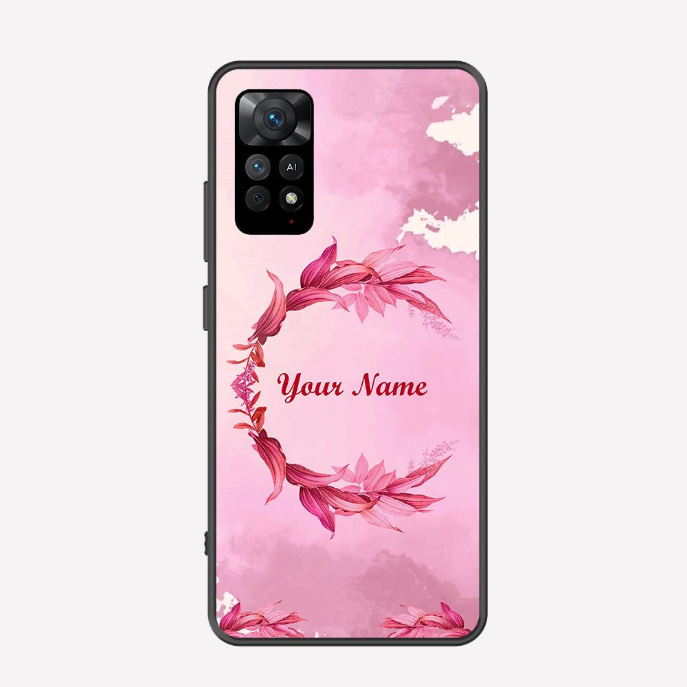 Xiaomi Redmi Note 12 Pro 4G Cover - Personalized Name Series - Premium Printed Metal soft Bumper shock Proof Case