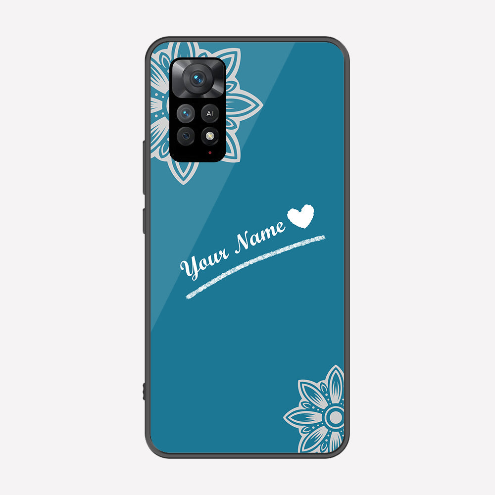 Xiaomi Redmi Note 11 Pro 5G Cover - Personalized Name Series - Premium Printed Metal soft Bumper shock Proof Case