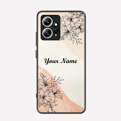 Xiaomi Redmi Note 12 4G Cover - Personalized Name Series - Premium Printed Metal soft Bumper shock Proof Case