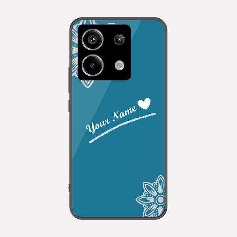 Xiaomi Poco M6 Pro 4G Cover - Personalized Name Series - Premium Printed Metal soft Bumper shock Proof Case