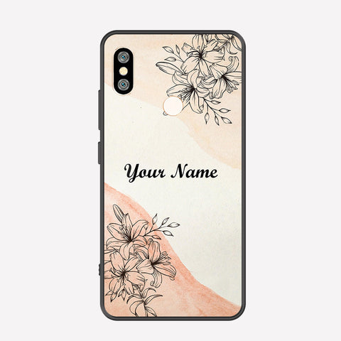 Xiaomi Redmi Note 5 Pro Cover - Personalized Name Series - Premium Printed Metal soft Bumper shock Proof Case