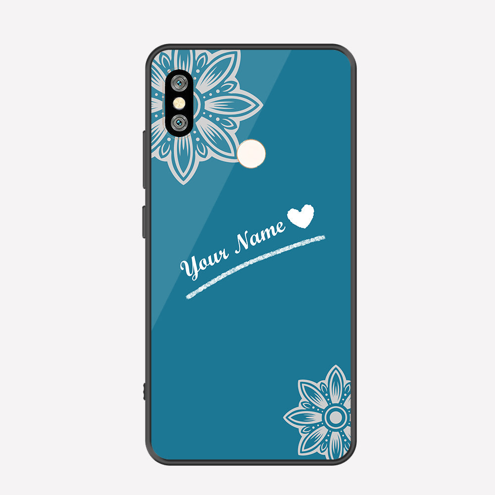 Xiaomi Redmi Note 5 Pro Cover - Personalized Name Series - Premium Printed Metal soft Bumper shock Proof Case