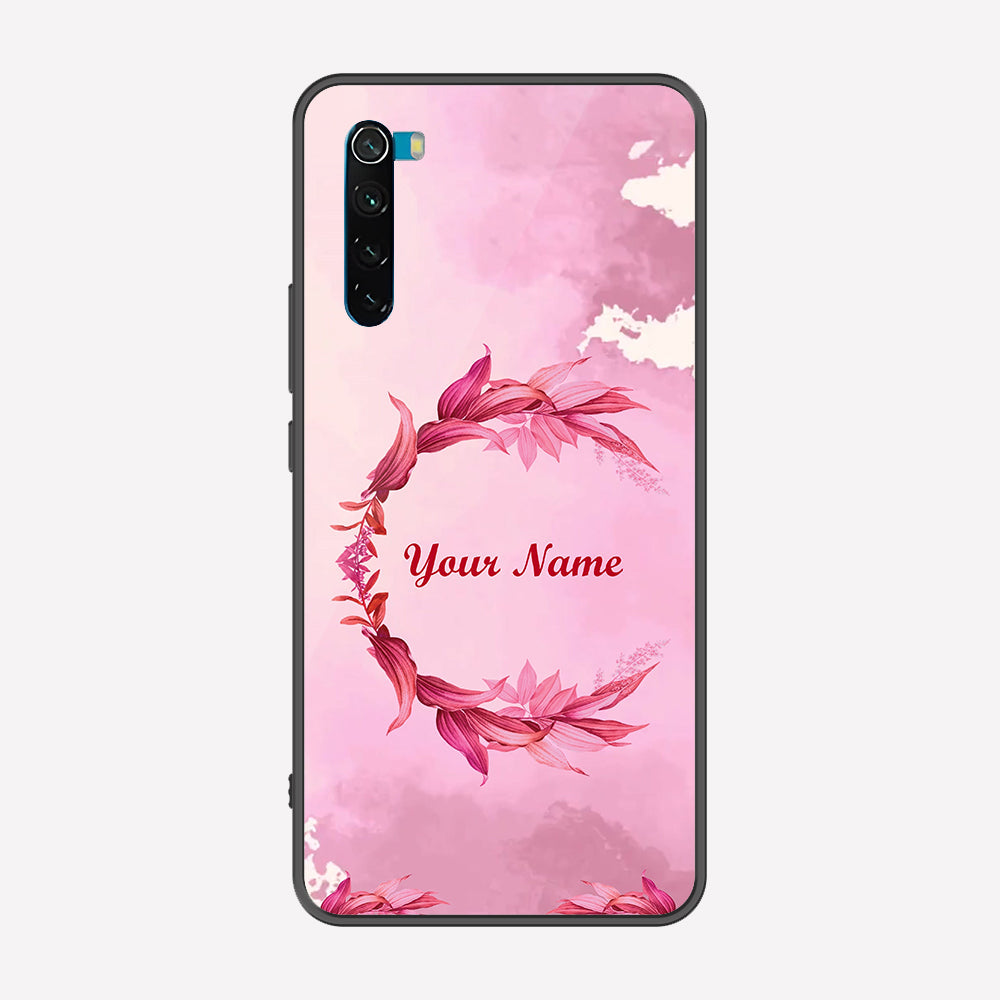 Xiaomi Redmi Note 8 Cover - Personalized Name Series - Premium Printed Metal soft Bumper shock Proof Case