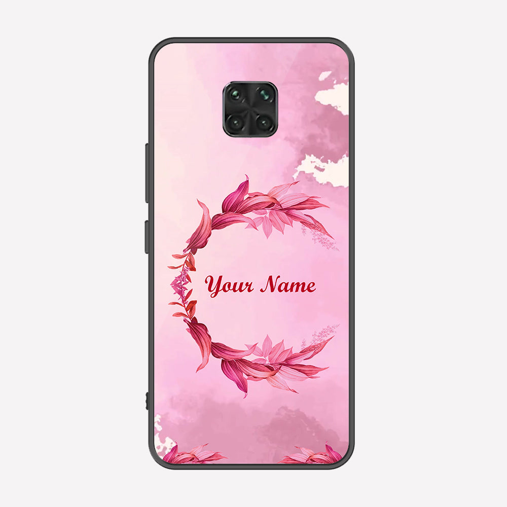 Xiaomi Redmi Note 9S Cover - Personalized Name Series - Premium Printed Metal soft Bumper shock Proof Case