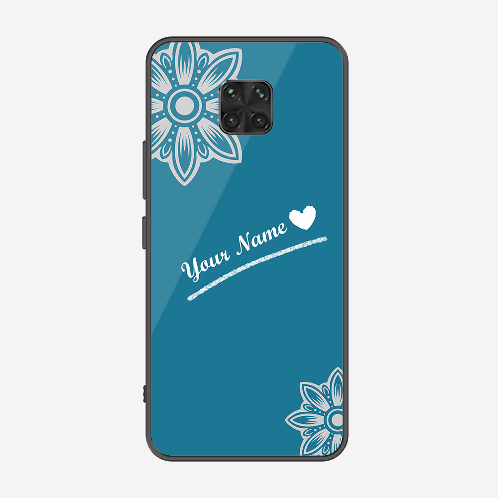 Xiaomi Redmi Note 9S Cover - Personalized Name Series - Premium Printed Metal soft Bumper shock Proof Case