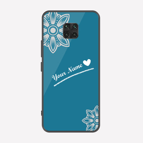 Xiaomi Redmi Note 9 Pro Cover - Personalized Name Series - Premium Printed Metal soft Bumper shock Proof Case