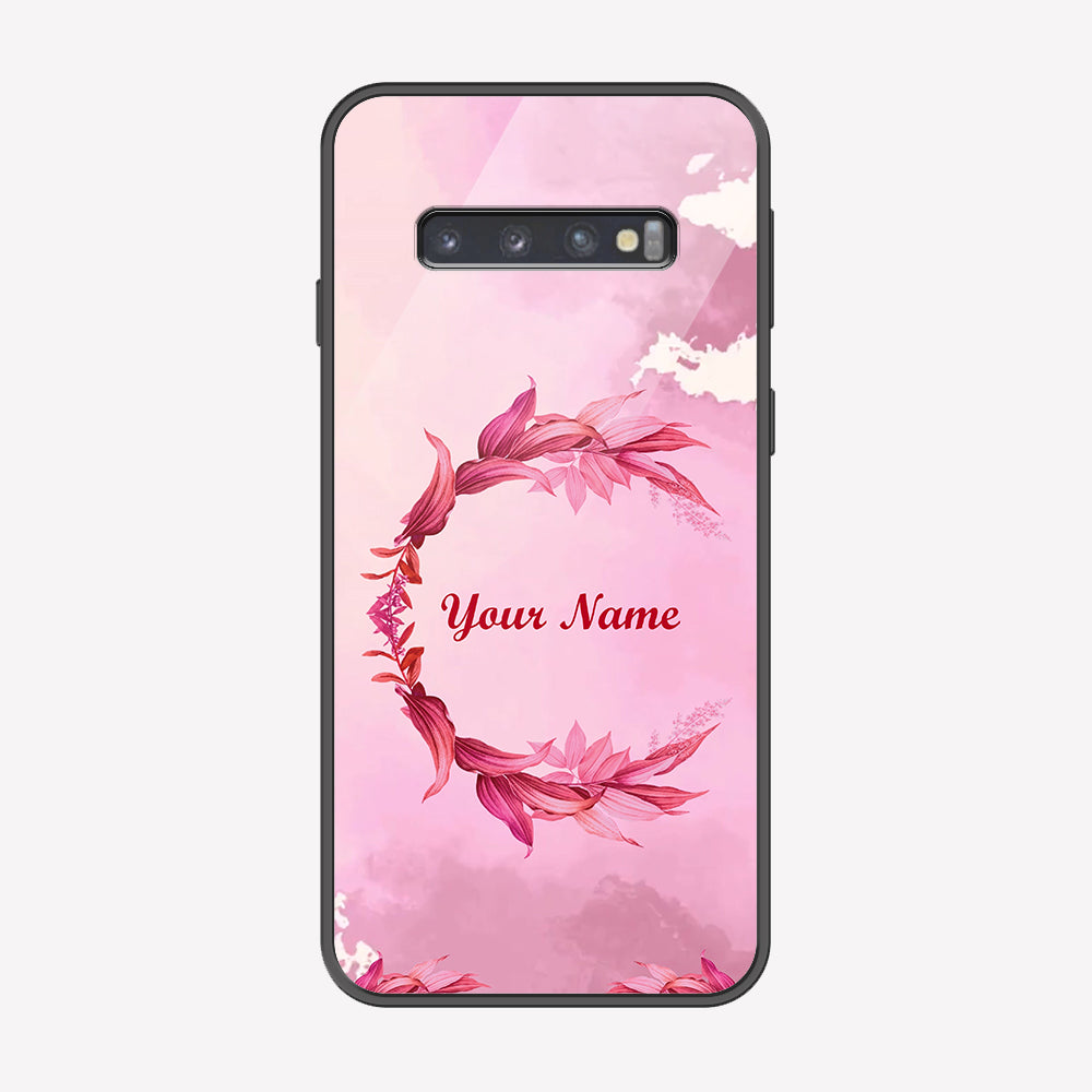 Samsung Galaxy S10 5G Cover - Personalized Name Series - Premium Printed Metal soft Bumper shock Proof Case