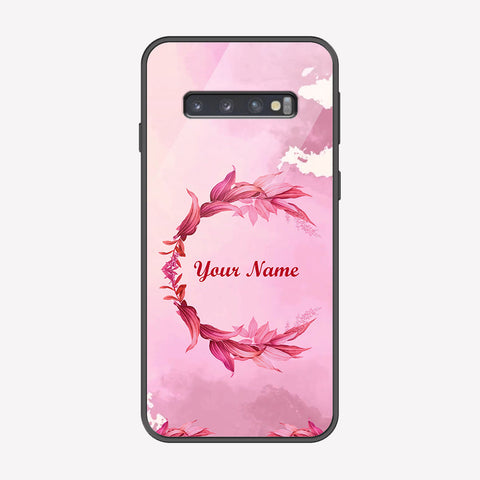 Samsung Galaxy S10 5G Cover - Personalized Name Series - Premium Printed Metal soft Bumper shock Proof Case