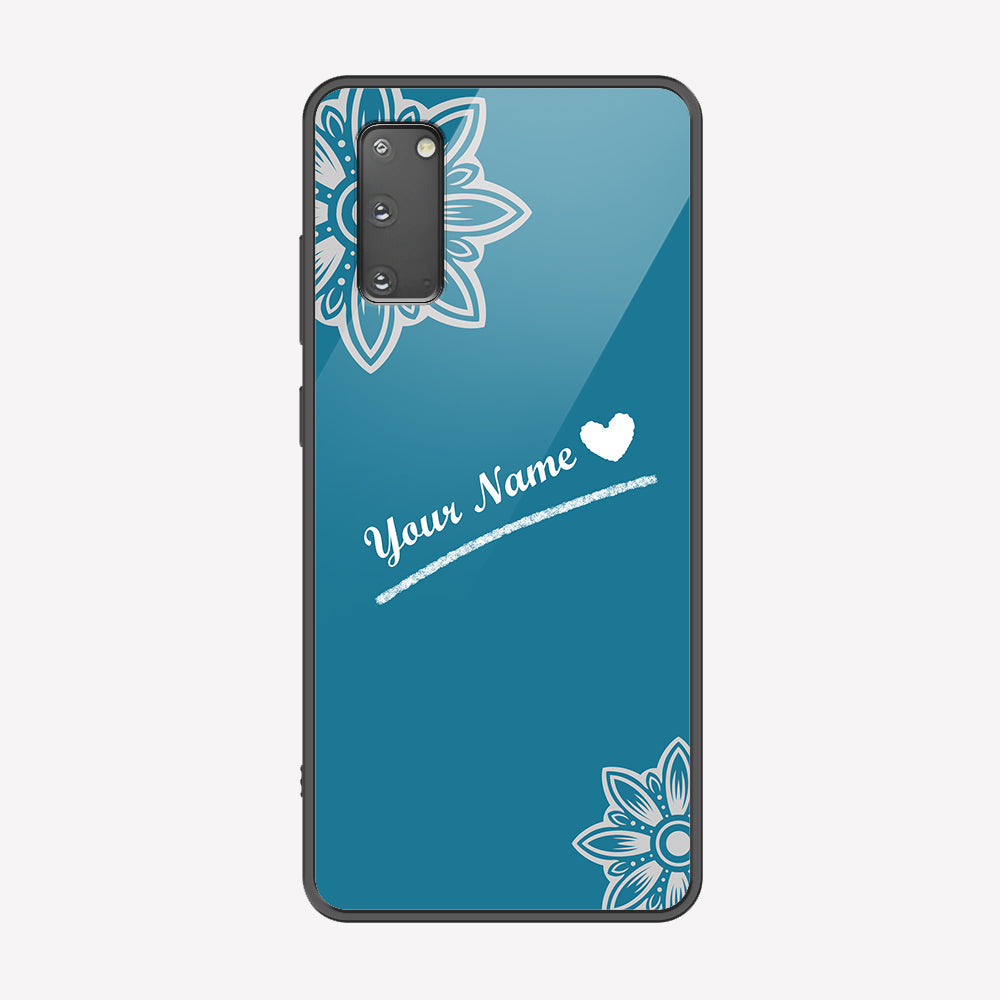 Samsung Galaxy S20 Cover - Personalized Name Series - Premium Printed Metal soft Bumper shock Proof Case