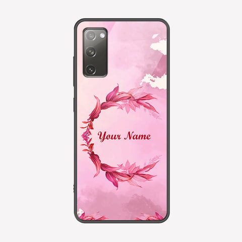 Samsung Galaxy S20 FE Cover - Personalized Name Series - Premium Printed Metal soft Bumper shock Proof Case