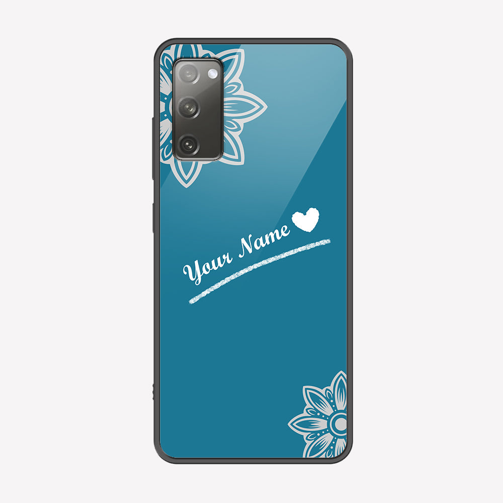 Samsung Galaxy S20 FE Cover - Personalized Name Series - Premium Printed Metal soft Bumper shock Proof Case
