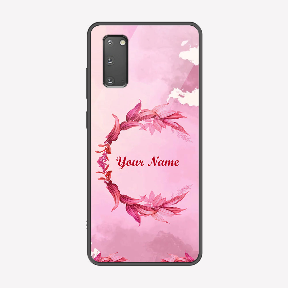 Samsung Galaxy S20 Plus Cover - Personalized Name Series - Premium Printed Metal soft Bumper shock Proof Case