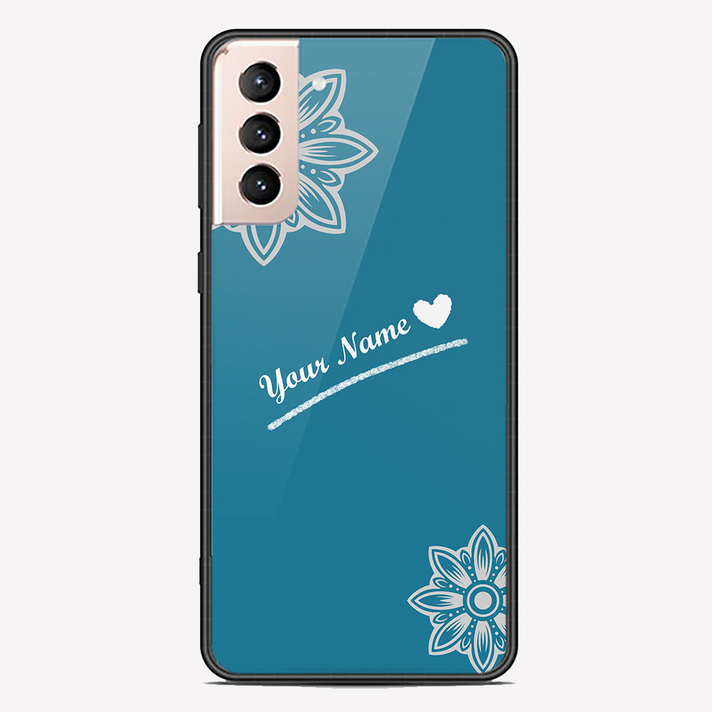 Samsung Galaxy S22 Plus 5G Cover - Personalized Name Series - Premium Printed Metal soft Bumper shock Proof Case