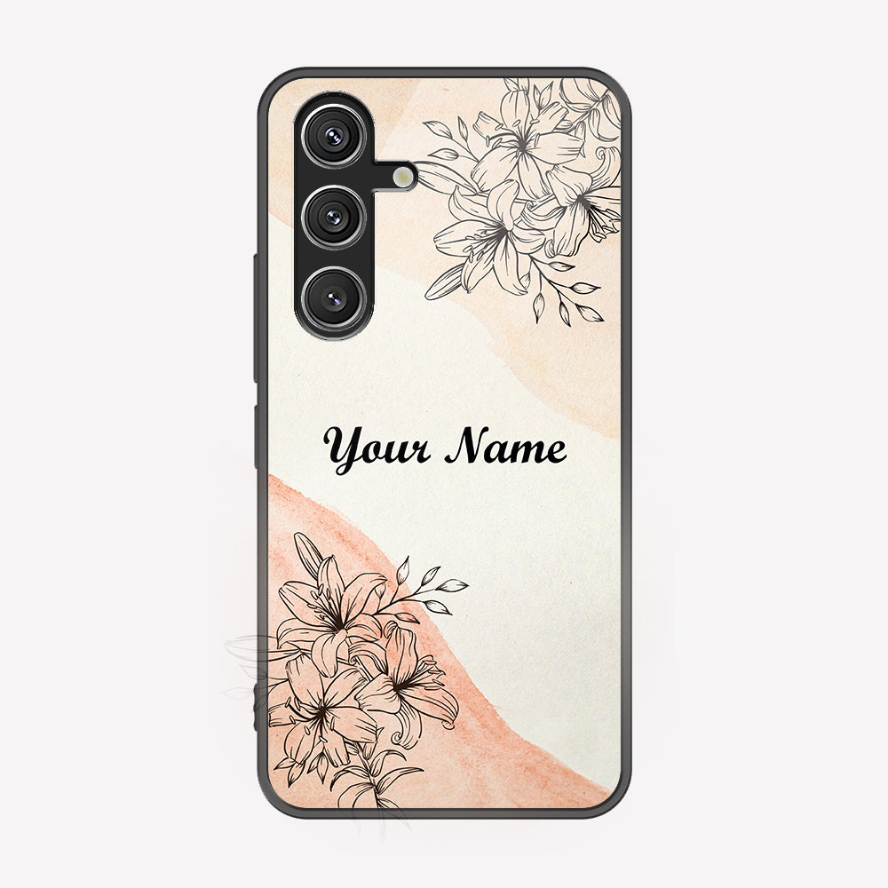 Samsung Galaxy S23 5G Cover - Personalized Name Series - Premium Printed Metal soft Bumper shock Proof Case