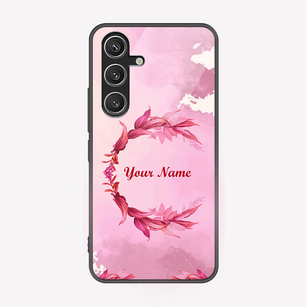 Samsung Galaxy S23 FE Cover - Personalized Name Series - Premium Printed Metal soft Bumper shock Proof Case