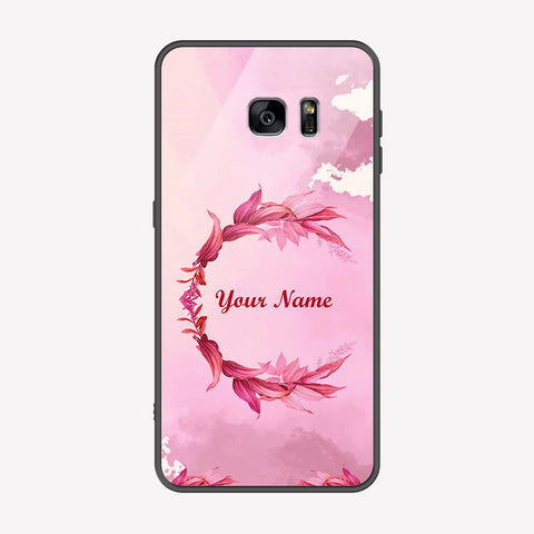 Samsung Galaxy S6 Cover - Personalized Name Series - Premium Printed Metal soft Bumper shock Proof Case