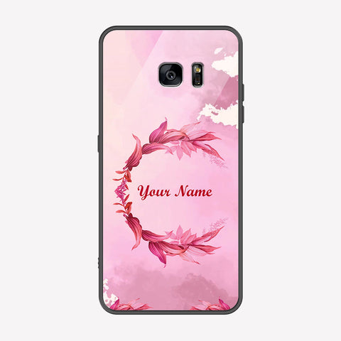 Samsung Galaxy S6 Edge Plus Cover - Personalized Name Series - Premium Printed Metal soft Bumper shock Proof Case