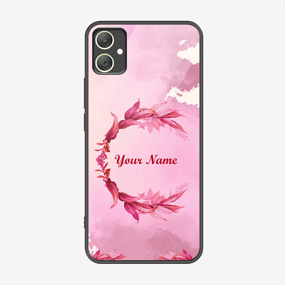 Samsung Galaxy A05 Cover - Personalized Name Series - Premium Printed Metal soft Bumper shock Proof Case