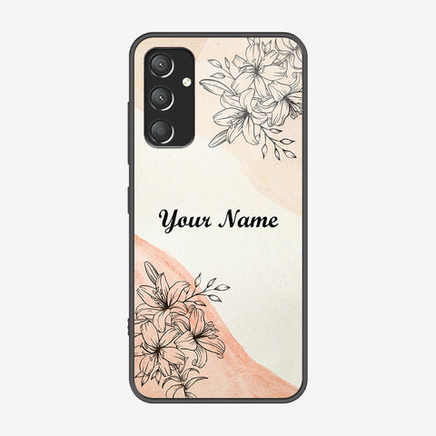 Samsung Galaxy A05s Cover - Personalized Name Series - Premium Printed Metal soft Bumper shock Proof Case