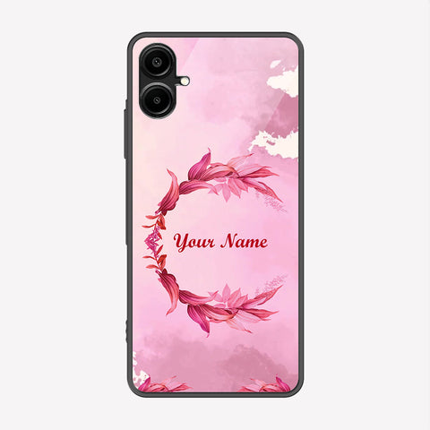 Samsung Galaxy A06 Cover - Personalized Name Series - Premium Printed Metal soft Bumper shock Proof Case