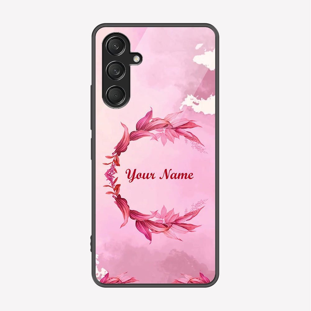 Samsung Galaxy A36 Cover - Personalized Name Series - Premium Printed Metal soft Bumper shock Proof Case