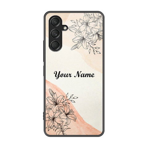 Samsung Galaxy A56 Cover - Personalized Name Series - Premium Printed Metal soft Bumper shock Proof Case