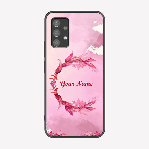 Samsung Galaxy A73 5G Cover - Personalized Name Series - Premium Printed Metal soft Bumper shock Proof Case