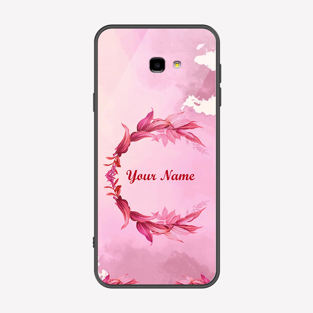 Samsung Galaxy J4 Plus Cover - Personalized Name Series - Premium Printed Metal soft Bumper shock Proof Case