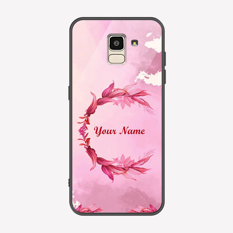 Samsung Galaxy J6 2018 Cover - Personalized Name Series - Premium Printed Metal soft Bumper shock Proof Case