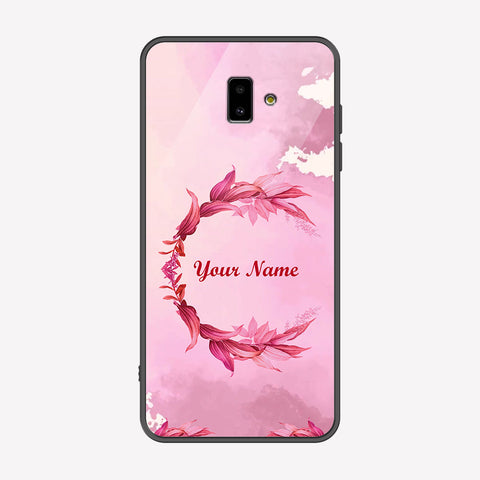 Samsung Galaxy J6 Plus 2018 Cover - Personalized Name Series - Premium Printed Metal soft Bumper shock Proof Case