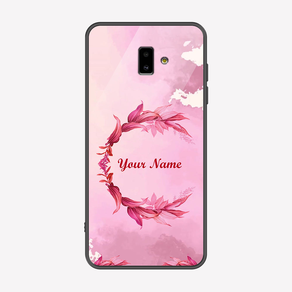 Samsung Galaxy J6 Plus 2018 Cover - Personalized Name Series - Premium Printed Metal soft Bumper shock Proof Case