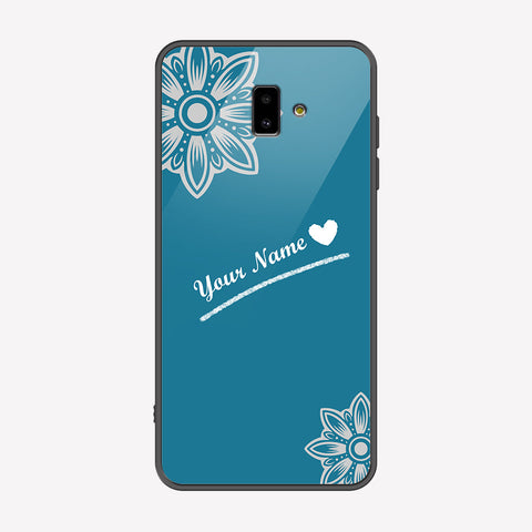 Samsung Galaxy J6 Plus 2018 Cover - Personalized Name Series - Premium Printed Metal soft Bumper shock Proof Case