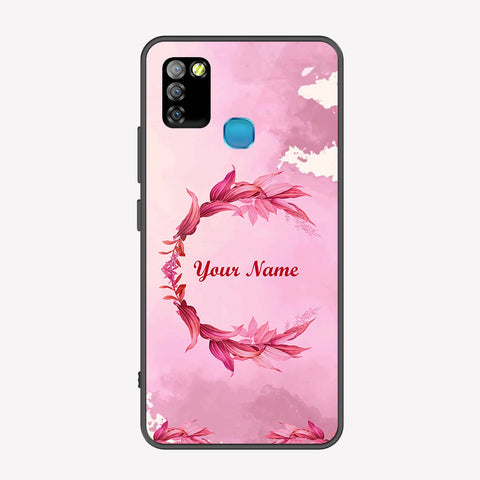 Infinix Smart 5 Cover - Personalized Name Series - Premium Printed Metal soft Bumper shock Proof Case