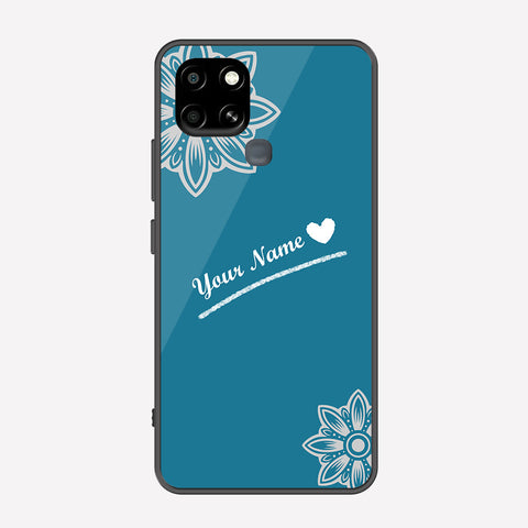 Infinix Smart 6 Cover - Personalized Name Series - Premium Printed Metal soft Bumper shock Proof Case