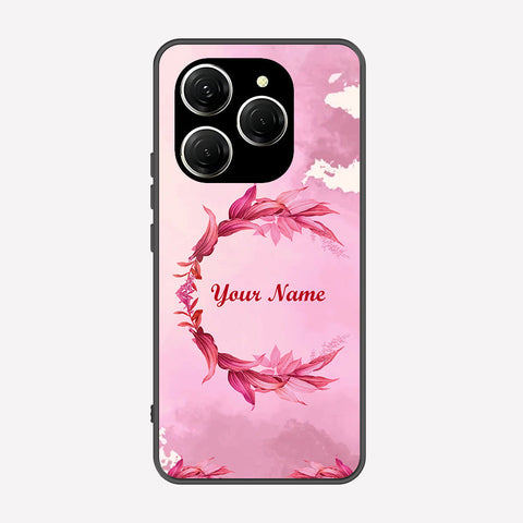 Tecno Spark 20 Pro Cover - Personalized Name Series - Premium Printed Metal soft Bumper shock Proof Case