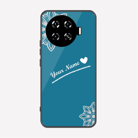 Tecno Spark 20 Pro Plus Cover - Personalized Name Series - Premium Printed Metal soft Bumper shock Proof Case