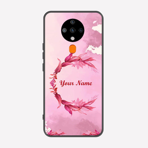 Tecno Spark 6 Cover - Personalized Name Series - Premium Printed Metal soft Bumper shock Proof Case