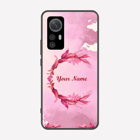 Xiaomi 12 Cover - Personalized Name Series - Premium Printed Metal soft Bumper shock Proof Case