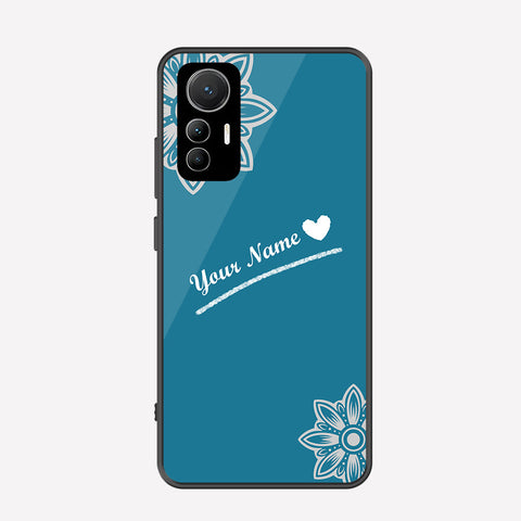 Xiaomi 12 Lite Cover - Personalized Name Series - Premium Printed Metal soft Bumper shock Proof Case